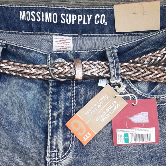 Mossimo Skinny Jeans Size 15 Fit 6 Brand New - Picture 6 of 7